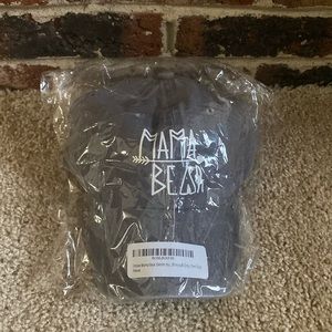 Grey Mama Bear Hat